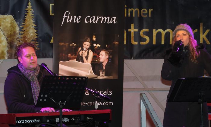 Fine Carma auf dem Adventsmarkt Durmersheim