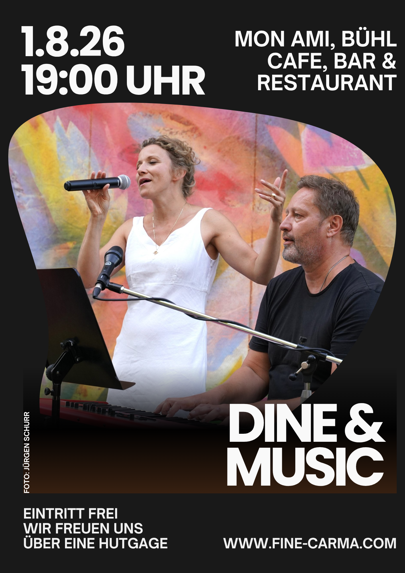 Fine Carma im Mon Ami, Bühl - Café, Bar & Restaurant